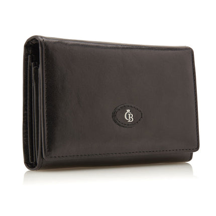 Dames knipportemonnee zwart