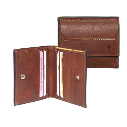 Portemonnee muntvak aan buitenkant