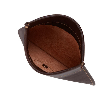 Knijpportemonneetje Mocca