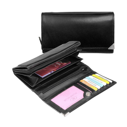 Huishoudportemonnee zwart Toronto