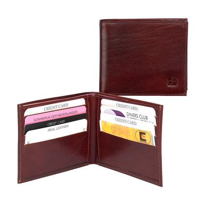 Portefeuille leer met papiergeldvak