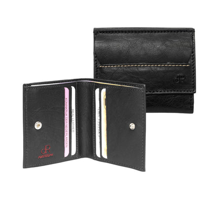 Portemonnee muntvak aan buitenkant