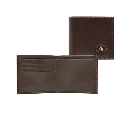 Knijpbeurs met papiergeldvak mocca