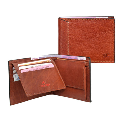 Portemonnee heren Waxi chestnut