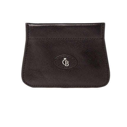 Knijpportemonneetje Zwart