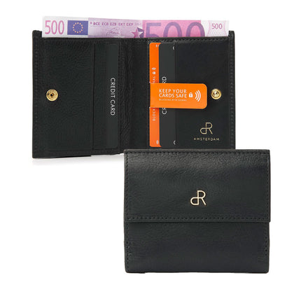 Dames portemonnee Milan zwart