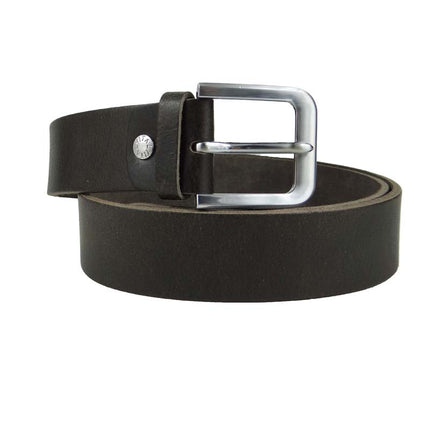 Riem leer donkerbruin 4 cm