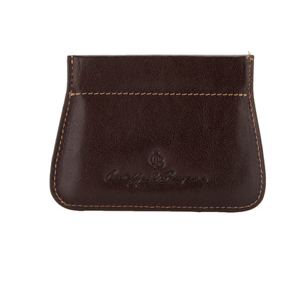 Knijpportemonneetje Mocca