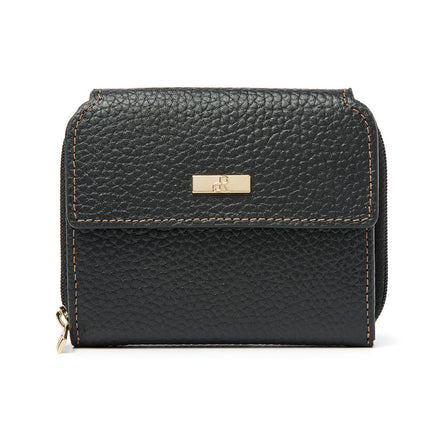 Ritsportemonnee dames Mint zwart