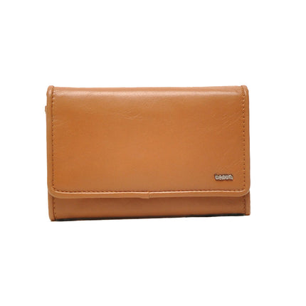 Dames portemonnee Soft cognac