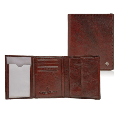 Billfold portemonnee Rien cognac