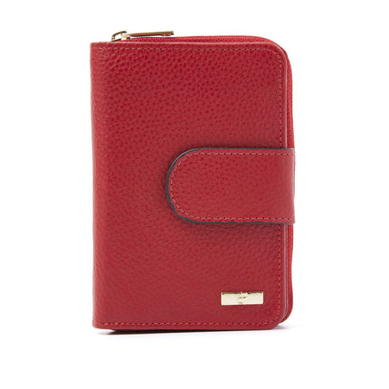 Dames portemonnee rits Mint tango red