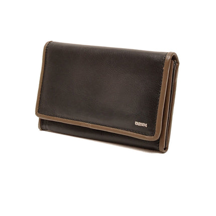Dames portemonnee Soft zwart taupe