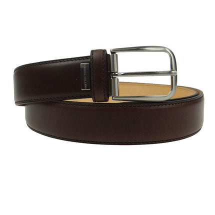 Pantalonriem leer bruin