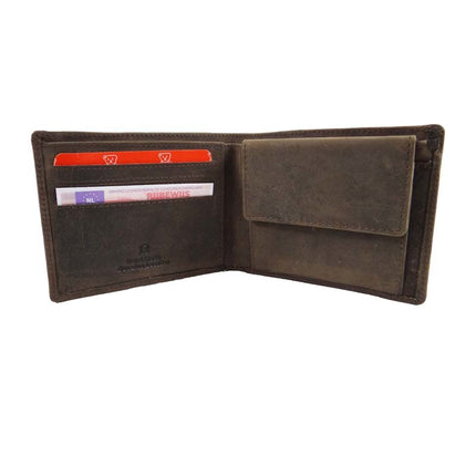 Portemonnee heren met ritsvak