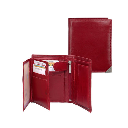Billfold portemonnee Toronto rood