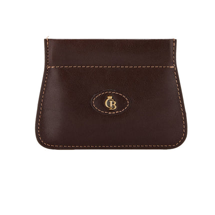 Knijpportemonneetje Mocca