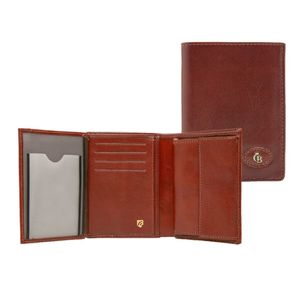Billfold portemonnee Gaucho cognac