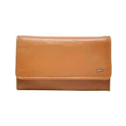 Dames portemonnee Soft cognac