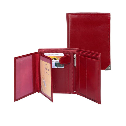 Billfold portemonnee Toronto rood