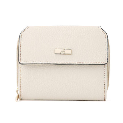 Ritsportemonnee dames Mint nude