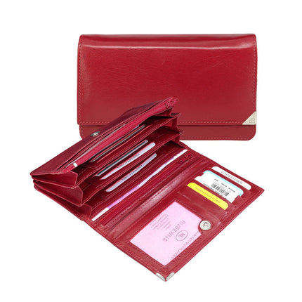 Huishoudportemonnee harmonica rood