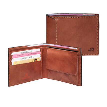 Portemonnee heren Waxi chestnut