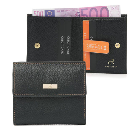 Dames portemonnee Mint black